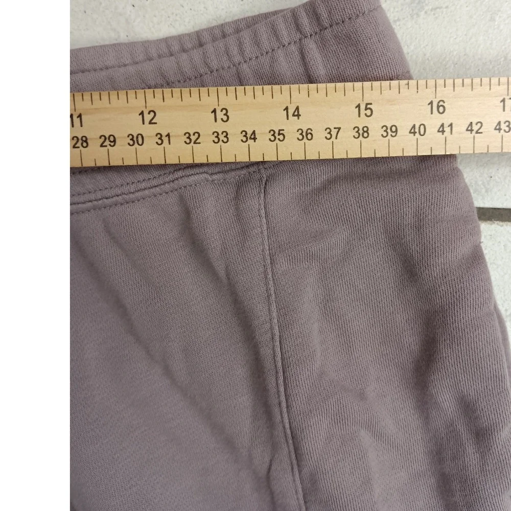 Nike Heritage French Colorblock Jogger Pants Women's Size Large Lavender‎ Gray